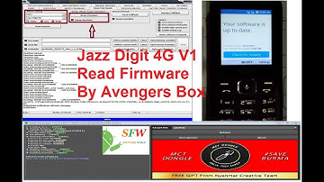 Jazz Digit 4G V1 Read Flash File Firmware Done By Avengers Box