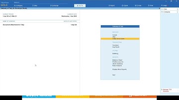 Multi Document Attachment in Tally