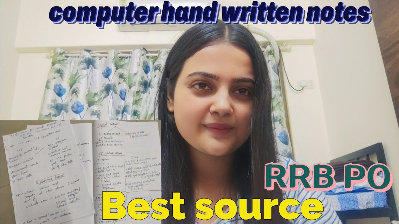 computer hand written notes + best sources from where you can cover ...