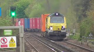 Good Night For Freight @ Shawford 26th April 2024 All Info on Screen