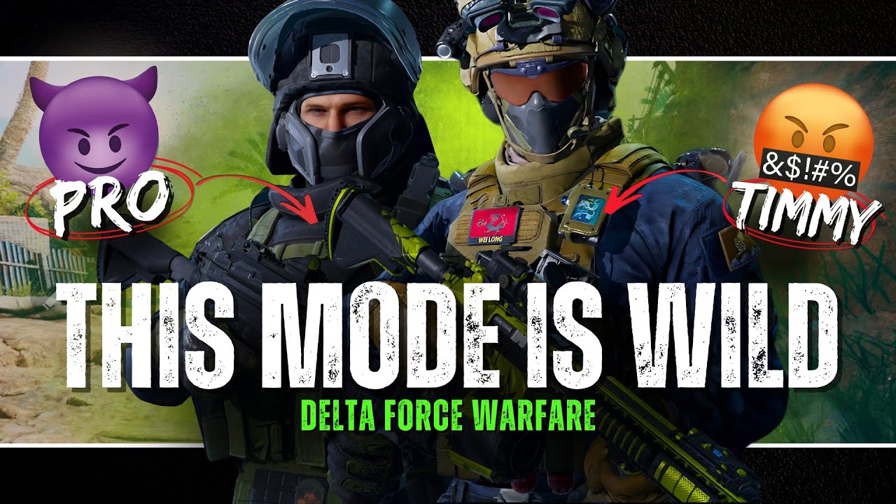 I Tried Warfare in Delta Force… and It Was Pure Chaos 🔥 YouTube