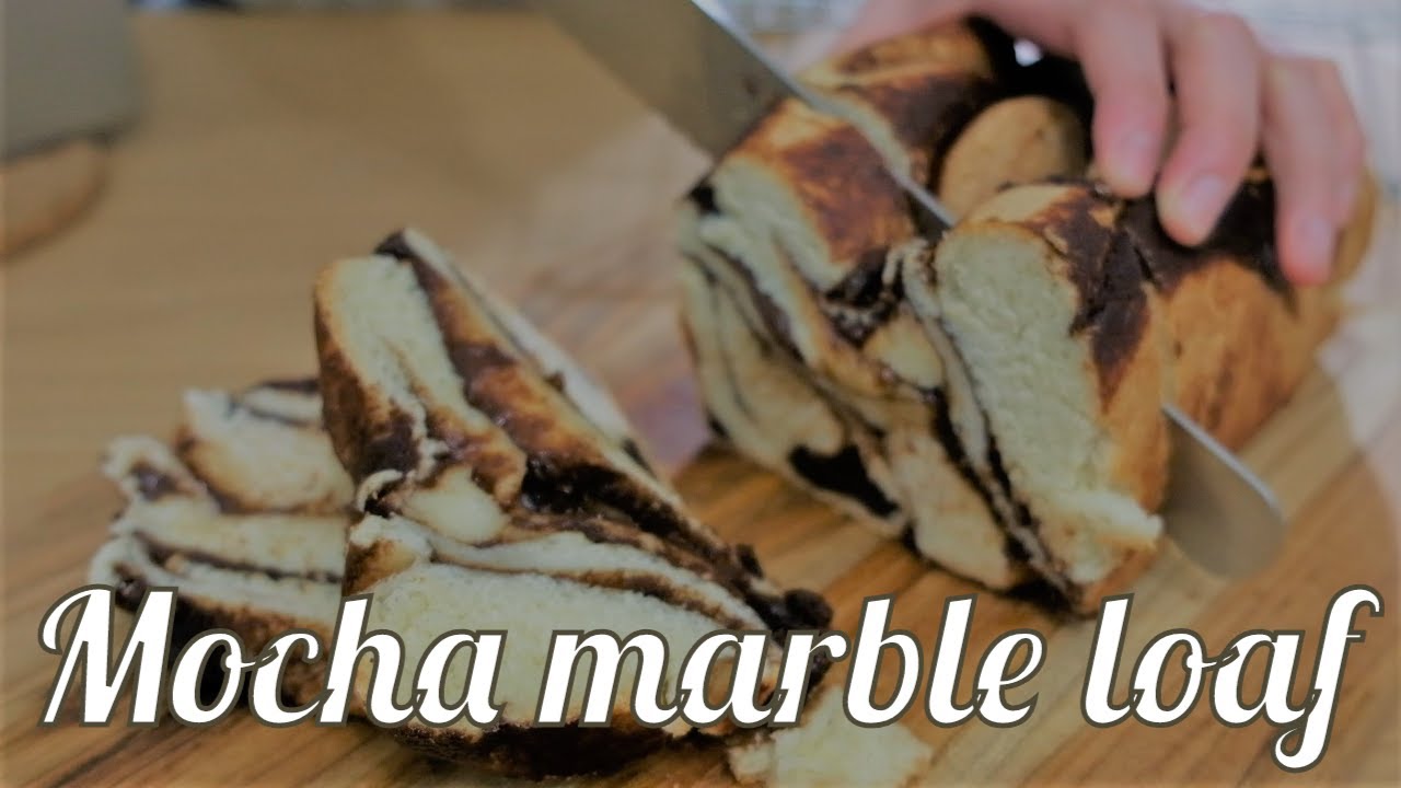 [Sweet Bread Recipe]Making Mocha Bread Sheet for Mable Loaf with ...