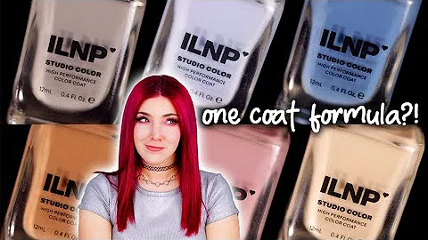 ILNP Snow Day Nail Polish Collection Swatch and Review - One Coat Cremes! || KELLI MARISSA