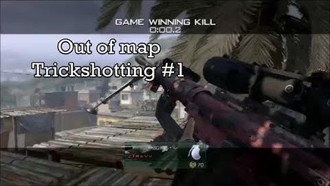 Out of map trickshotting #1 (MW2)
