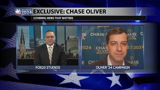 Famous Video: FOX23 interviews Libertarian Presidential Nominee Chase Oliver (Part 1 of 2) Profile