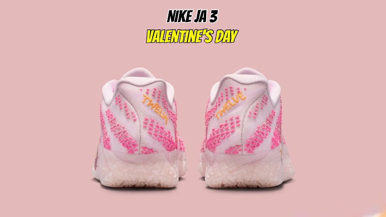 Nike Ja 3 Valentine's Day - YouTube