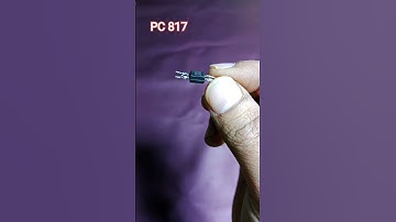 How to make on/off circuit using PC 817 optocoupler | #diy #shortsfeed