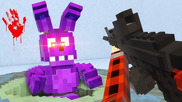 Tiny FNAF Animatronics are After Me - Teardown Mods Gameplay