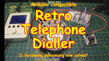 #98 Telephone Dialler ☎️ and Hardware Debounce Solution (retro)