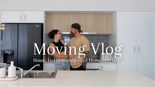 MOVING VLOG #1 | House Tour, Moving Day, Big Kmart & Target Homeware Haul, Unpacking & More