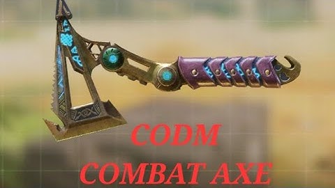 GAMING CALL OF DUTY MOBILE COMBAT AXE ONLY 🪓 #CODM