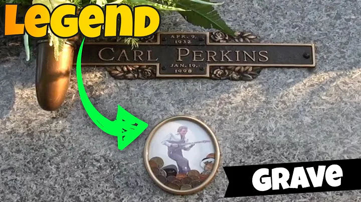 Stan Perkins and I Visit Father's Grave Family His...
