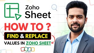 Zoho Sheet: How to Use Find, Find & Replace, and Search | Zoho Sheet Tutorial in Hindi | TechLoons