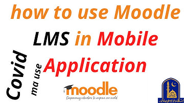 How to Use |LMS Moodle| in Mobile App |QuiZ Subjects | Course outline| Learning Management System|
