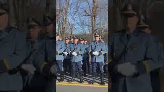 Funeral procession for Waltham Police officer Paul Tracey