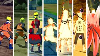 NARUTO STORM CONNECTIONS - UZUMAKI NARUTO (ULTIMATE JUTSUS,TRANSFORMATIONS) 2K 60fps