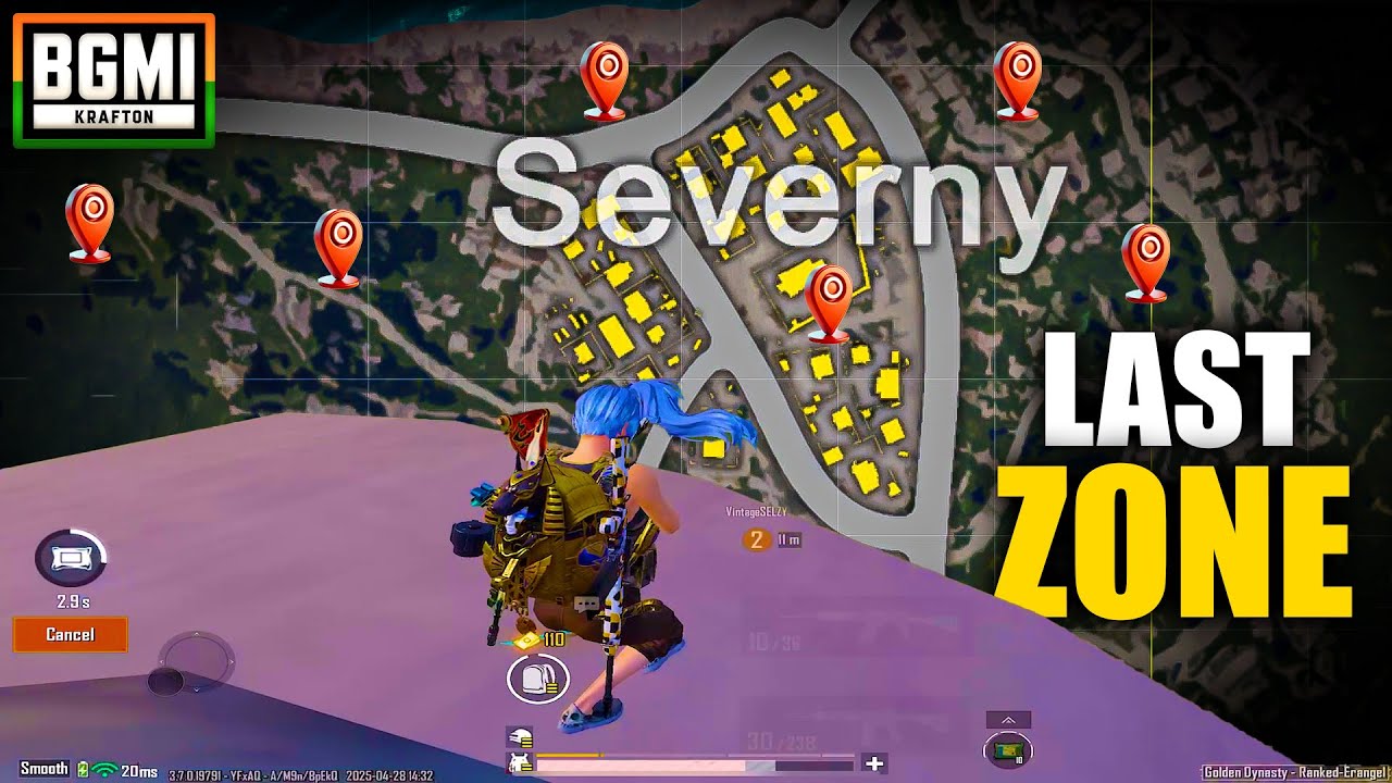 Do You Remember Severny Location From BGMI ? - Intense Last Zone Fight ...