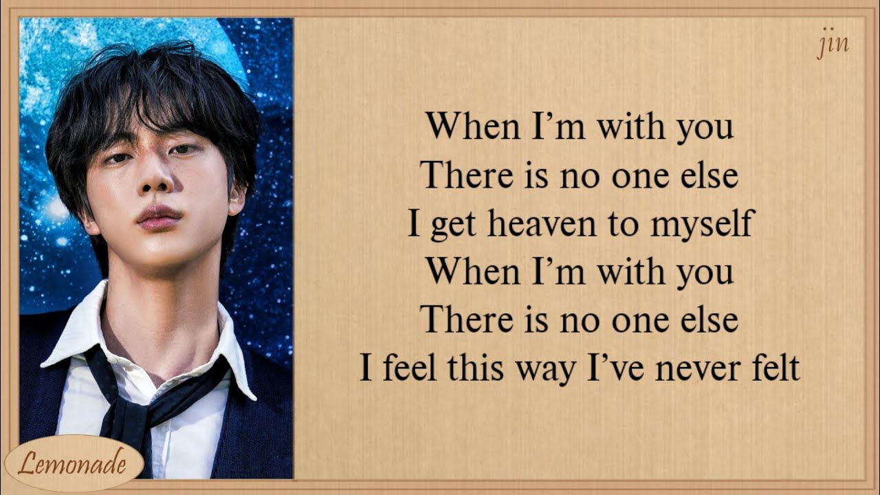 Jin The Astronaut Easy Lyrics YouTube