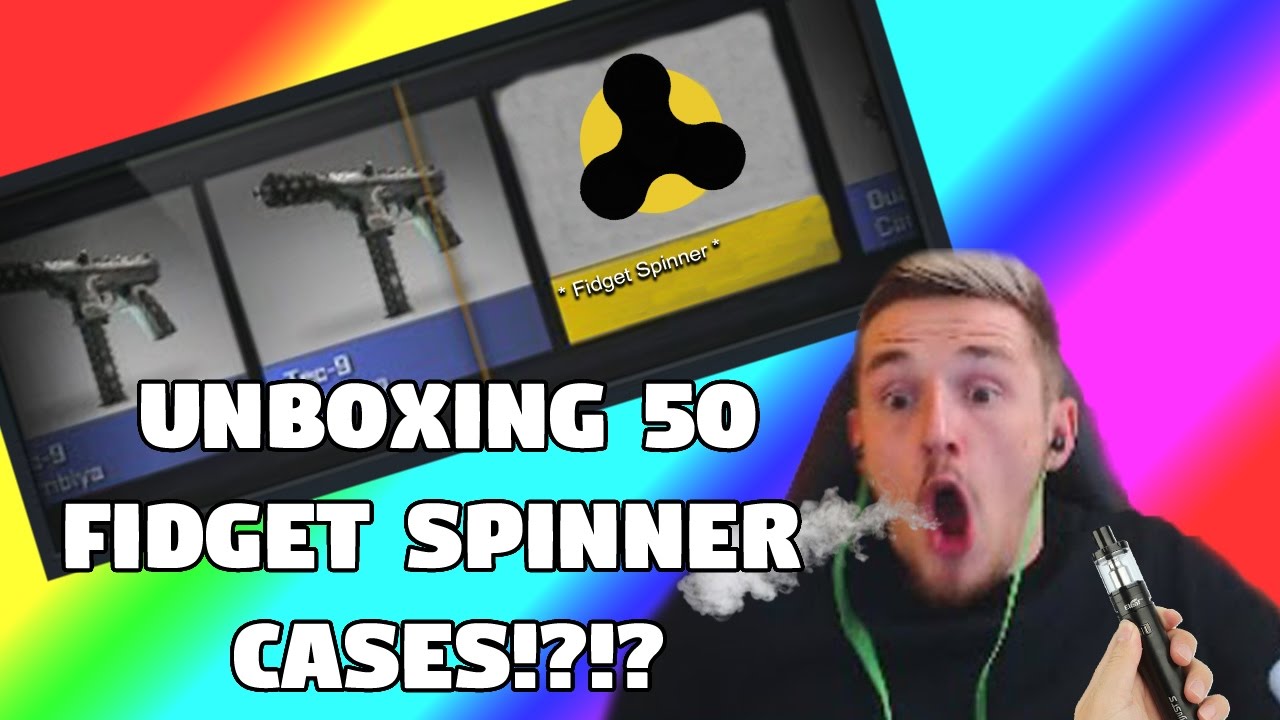 CS:GO! New FIDGET SPINNER CASES!?!?!? - YouTube