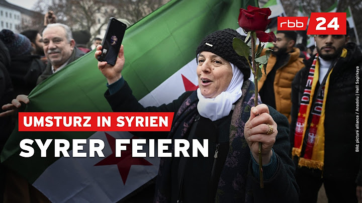 Assad gestürzt: So erleben Syrer in Berlin und Brandenburg den Umbruch