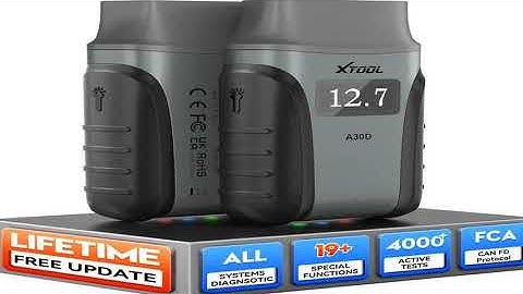 A must-have product! XTOOL A30D Bluetooth OBD2 Scanner Updated on A30 All Systems Car Diagnostic T