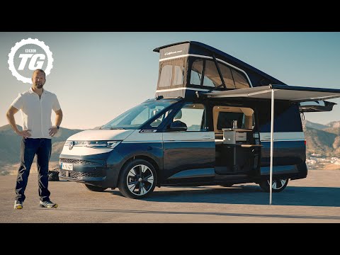 The world premiere of the new VW California concept - Breeze, Poole, Dorset
