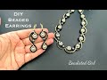 Lovesome Earrings || DIY Beaded Earrings