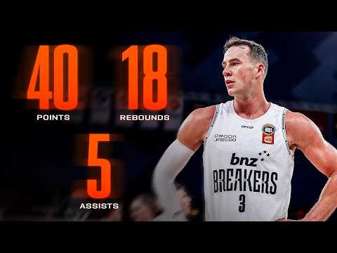 Sam Mennenga Drops 40 PTS, 18 REB in Perth | Full Highlights
