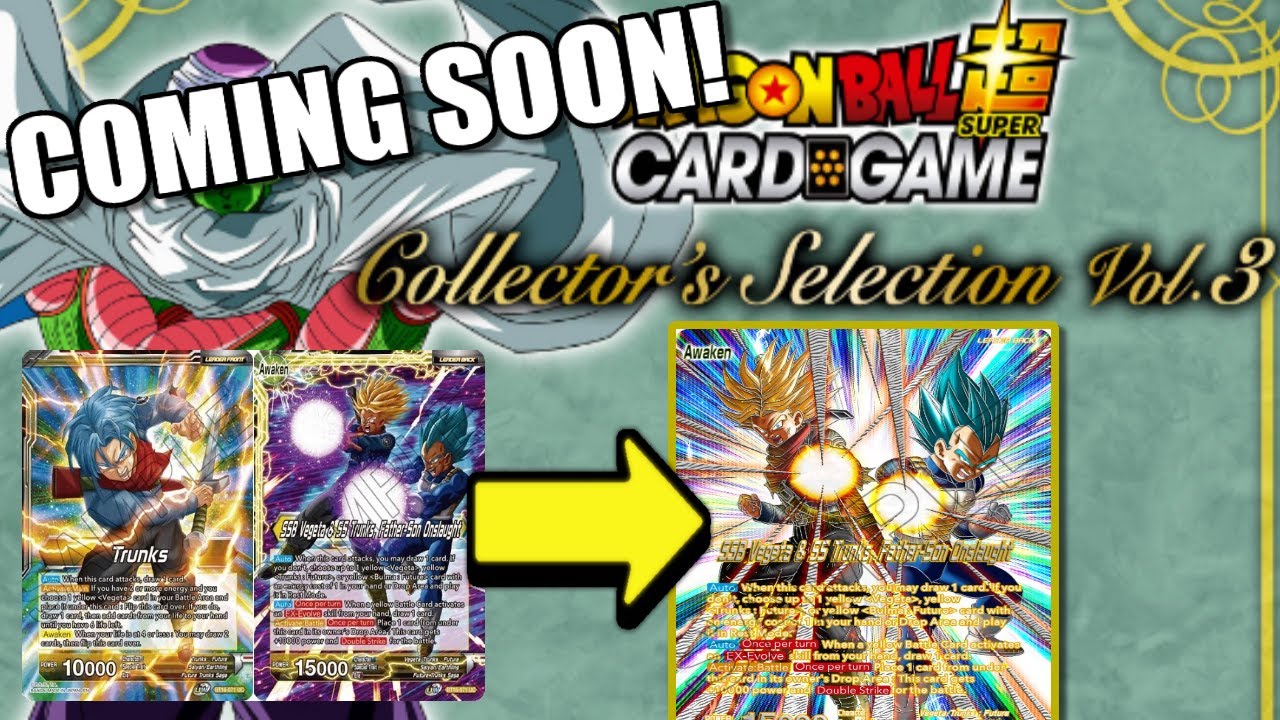Dragon Ball Super Card Game Collector's Selection Vol.3 IS COMING SOON!