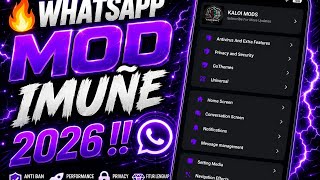 🔥WHATSAPP MOD IMUÑE A TRAVAS 2026 !! [NO PASSWORD]‼️✓ screenshot 4