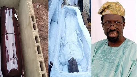 Heartbreaking Moments From Late Actor Pa Kasumu's Burial Ceremony, See What He Did B4 He Died