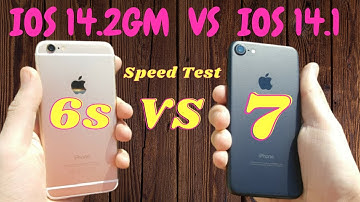 iOS 14.2 GM Vs iOS 14.1 Speed Test ( iPhone 7 iOS 14.2 GM VS iPhone 6s iOS 14.1) iOS 14.2 Speed Test