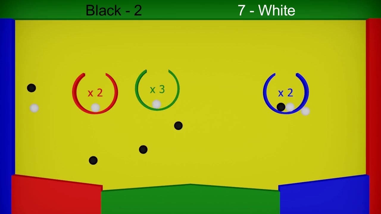 Blacks vs Whites / Team Game / Cartoon Balls / Marble Animation YouTube