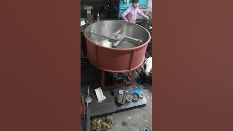 detergent powder mixer heavy duty FROM A N P ENGINEERING CO HYDERABAD 9949151268