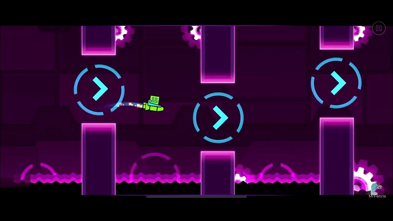 Прохождение уровня дэш. Embers geometry dash. прохождение геометрия наггетс омега.