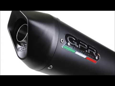 Scarico GPR Suzuki Bandit 600 650 GPR Exhaust System installation & sound
