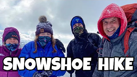 Freezing WINTER HIKE IN NEW HAMPSHIRE | Stinson Mo...