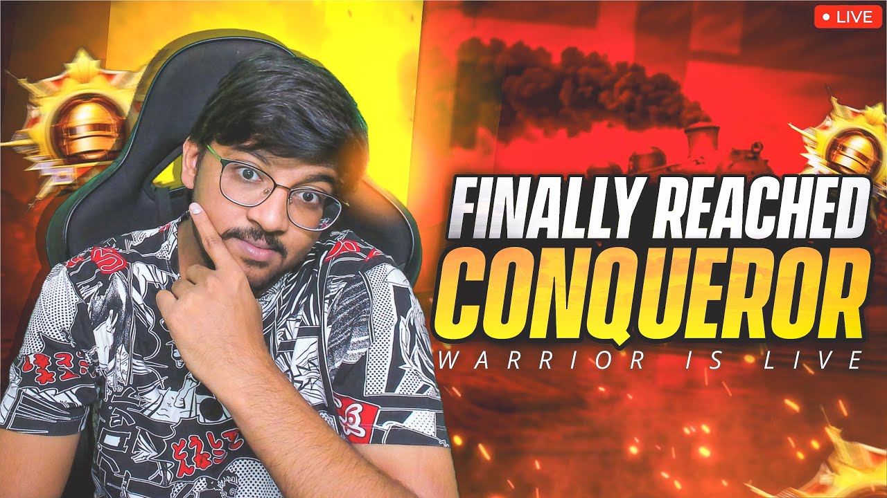 CAN WE REACH INDIA'S TOP 100 ? 🔥🔥 || BATTLEGROUNDS MOBILE INDIA | WARRIOR IS LIVE - 1850