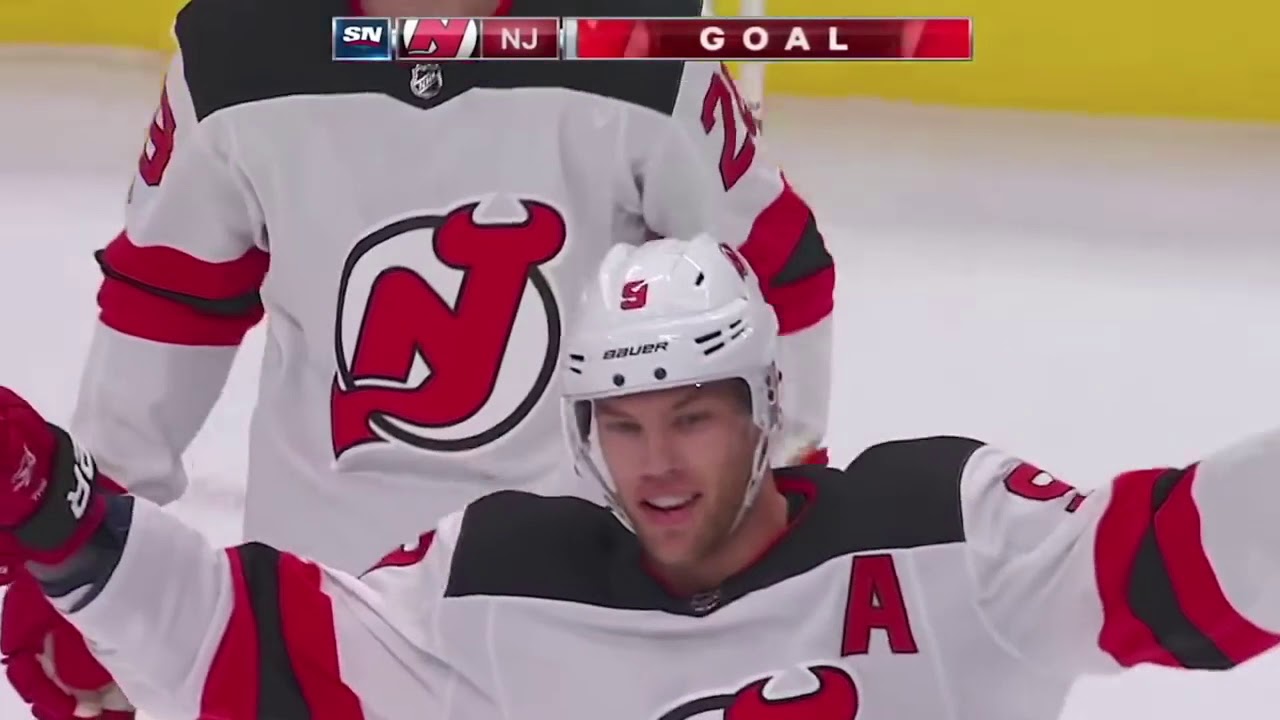 What Devils' Taylor Hall said about hand-to-ear celebration