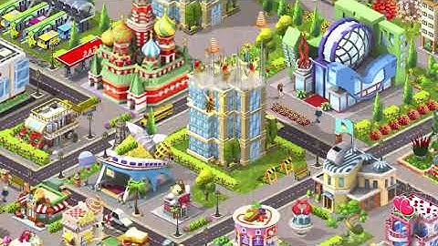 Lily City: Building Metropolis Games-Construct buildings game-IOS/Android (Official Video)