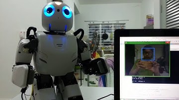 Robotis OP2 doing Face Tracking