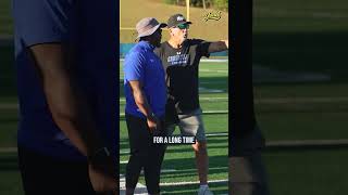 Nothing better than a father and son getting to experience coaching together. ❤️🏈 Greg Olsen and hi