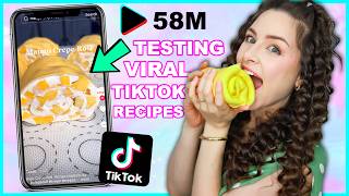 Testing VIRAL Tiktok Recipes! Viral Mango Pancake Roll! by Jazzy Vlogs 41,744 views 1 month ago 14 minutes, 26 seconds