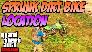 "gta 5" - rare sprunk dirt bike location! gta 5 cars (gta car
locations) -- this video will show you how to find the in...