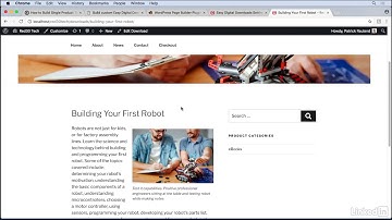 Course WordPress Ecommerce Easy Digital Downloads - 07 Customizing Your Theme: Video 22