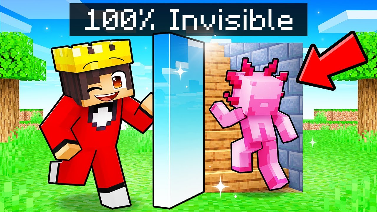 I Cheated with a 100% Invisible Base in Minecraft!