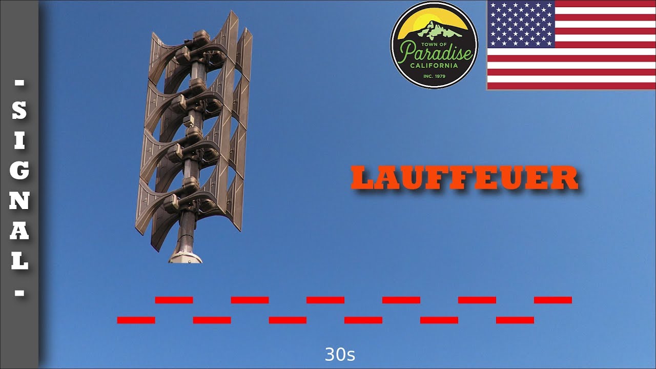 Sirenensignal "Lauffeuer" (USA - Paradise) 2/2 | SPT-123