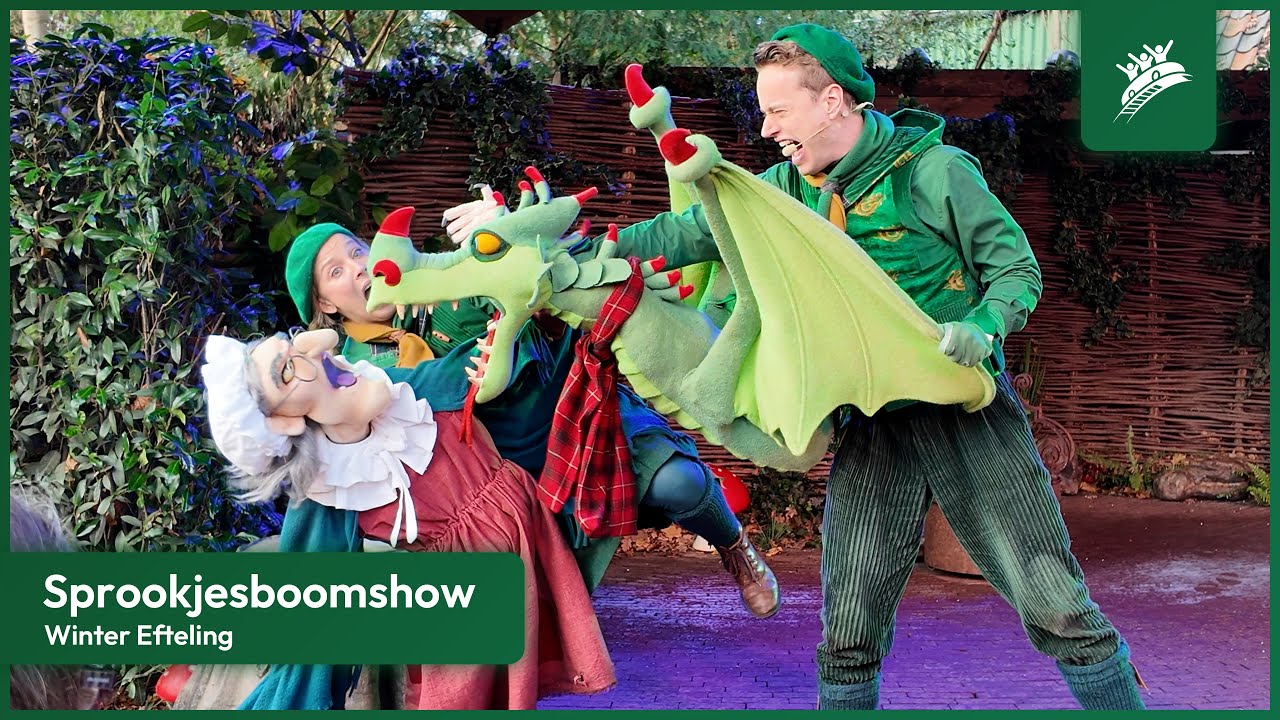 Fairy Tale Show "Witch's Magic Spell" at Winter Efteling (2025)