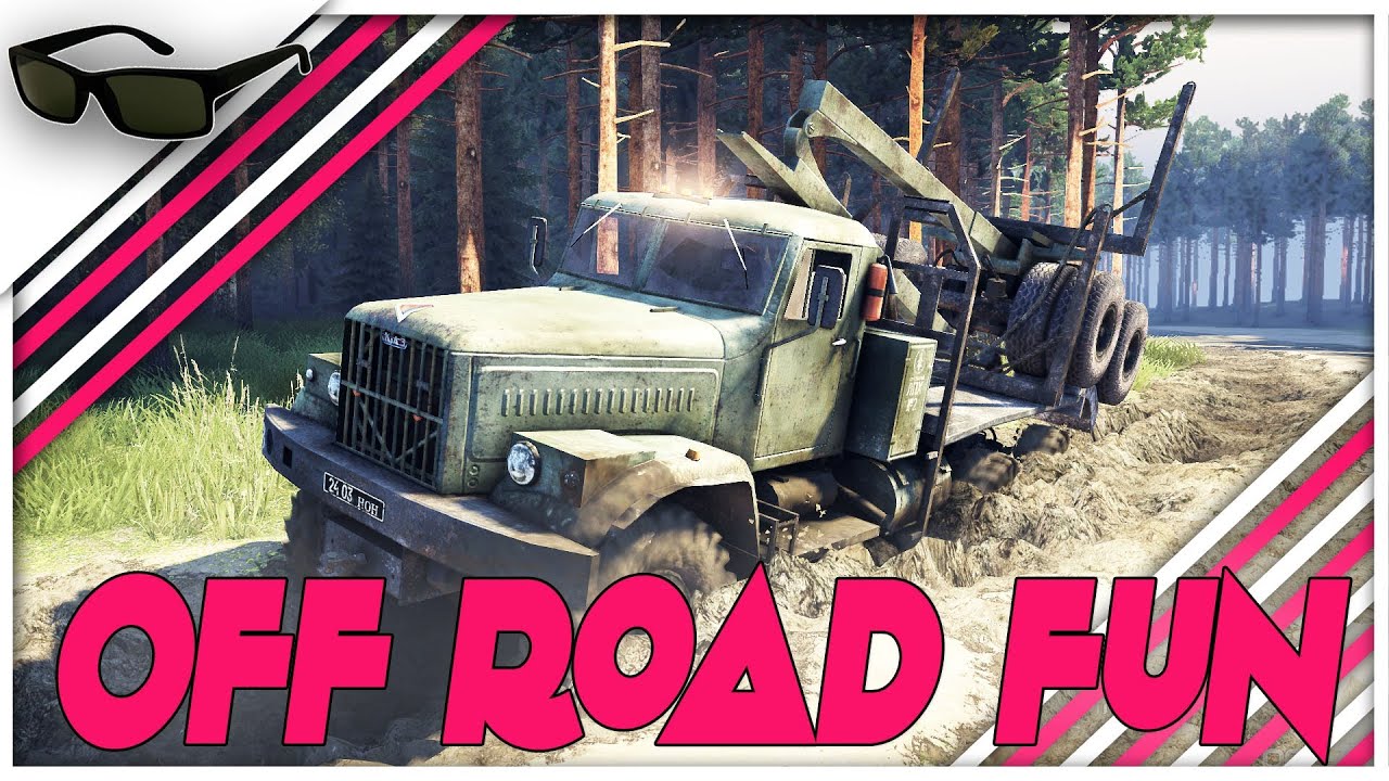 SpinTires Gameplay - Let's Play: "Off Road Vehicles" | Tech Demo Release