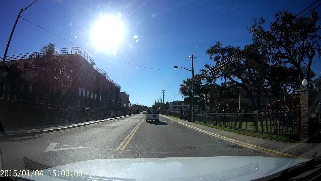 SJCAM SJ5000 Dash Cam Quality Daytona Beach, Florida. MMB area